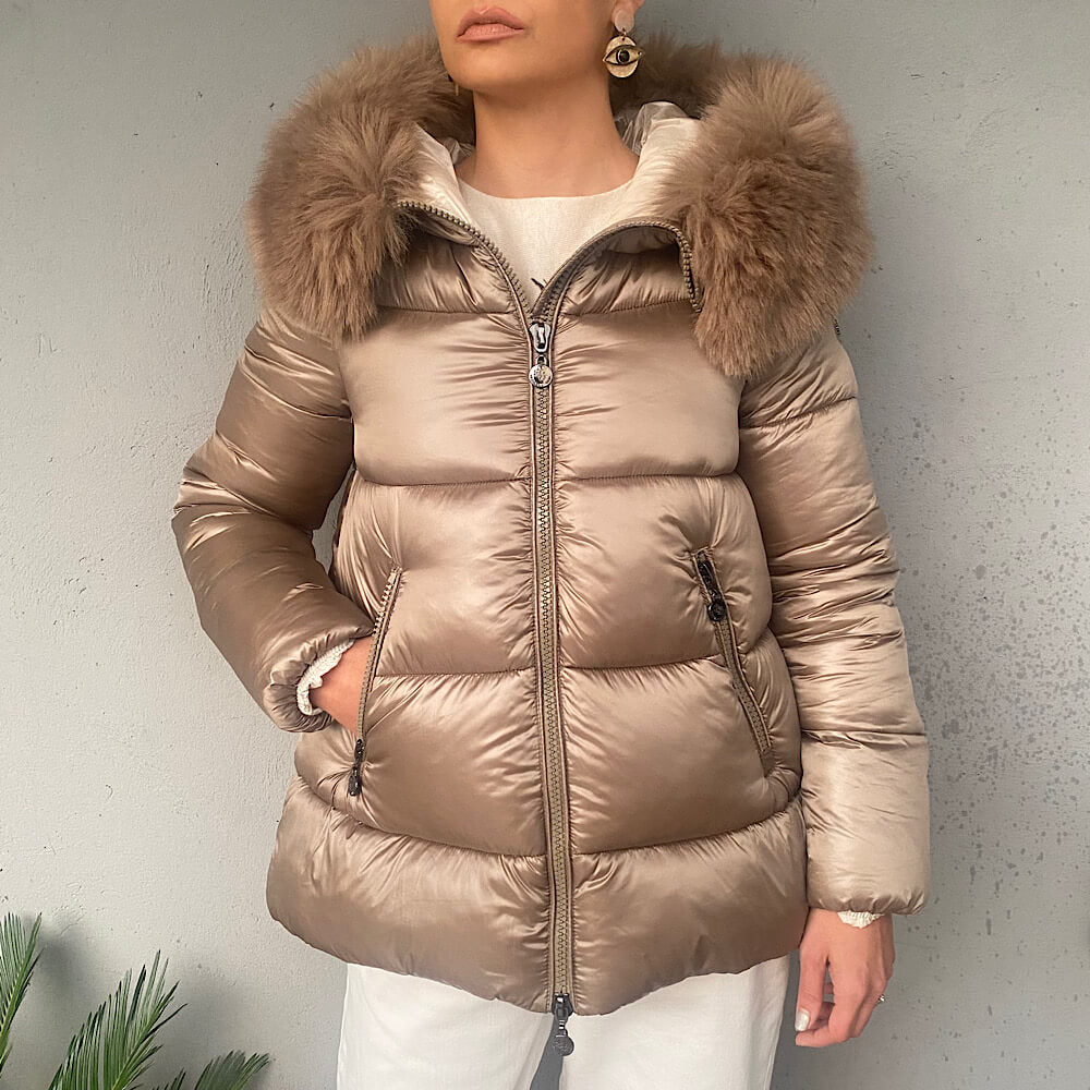 BUDAPEST PARKA TAUPE