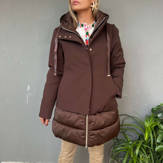 MINERVA PARKA MARRÓN