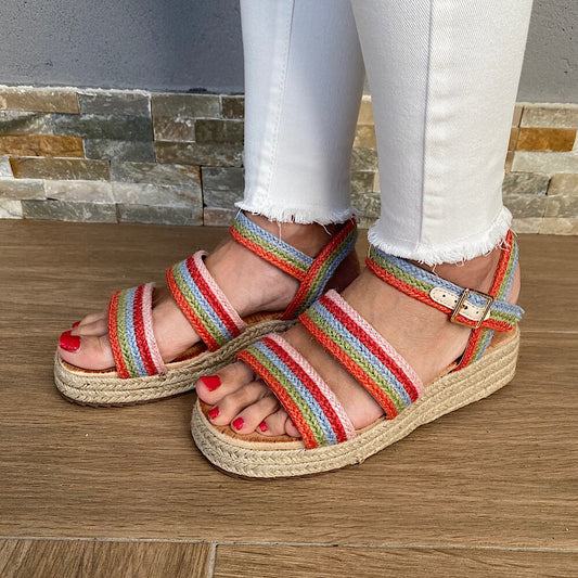 SANDALIA NAHIA MULTICOLOR
