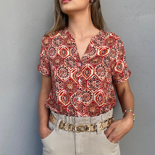 BLUSA GINA M/CORTA