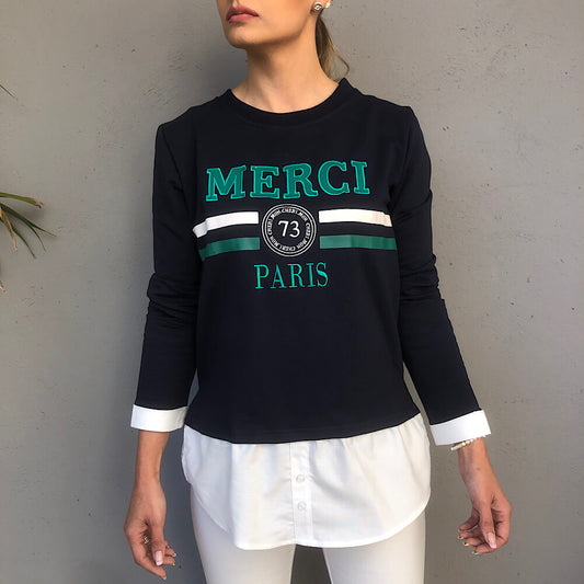 SUDADERA MERCI PARIS