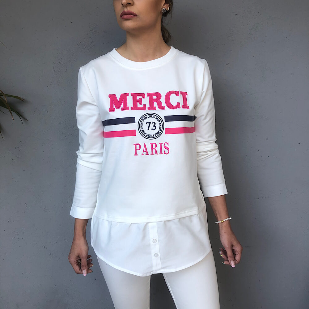 SUDADERA MERCI PARIS