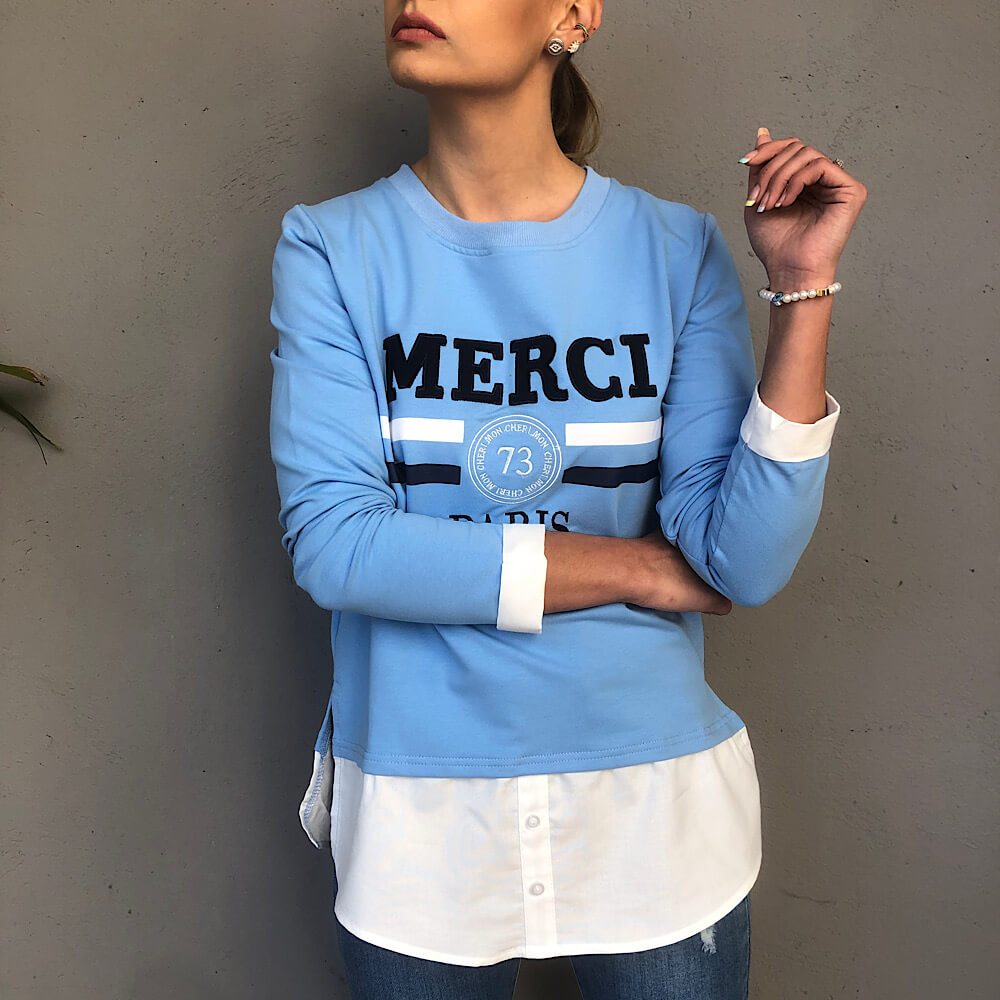 SUDADERA MERCI PARIS