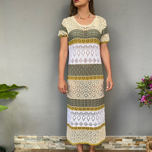 BORA BORA VESTIDO GANCHILLO